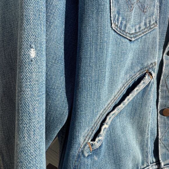 60s Wrangler No Fault Denim Jacket - Picture 3 of 16